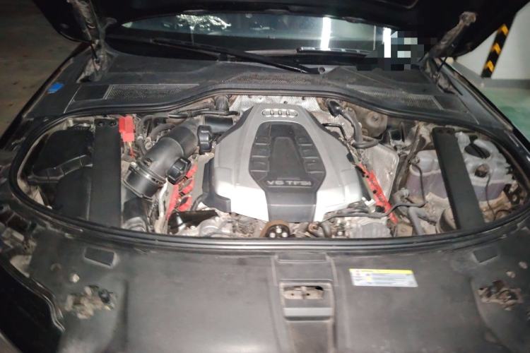 Used Audi A8 2017 A8L 45 TFSI quattro Comfort model Engine Bay