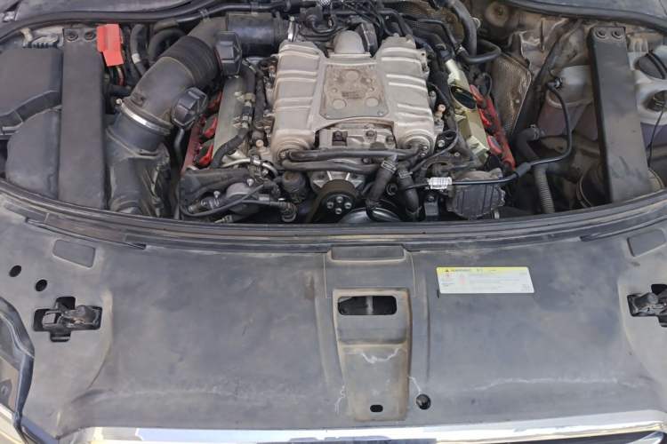 Used Audi A8 2017 A8L 45 TFSI quattro Comfort model Engine Bay