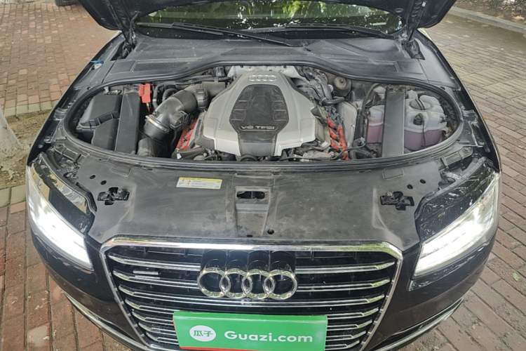 Used Audi A8 2017 A8L 45 TFSI quattro Luxury Model Engine Bay
