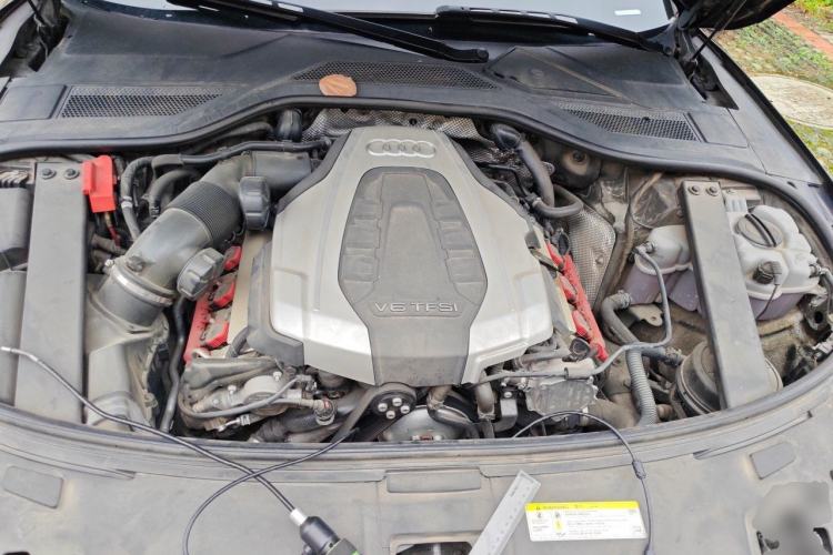 Used Audi A8 2017 A8L 45 TFSI quattro Luxury Model Engine Bay