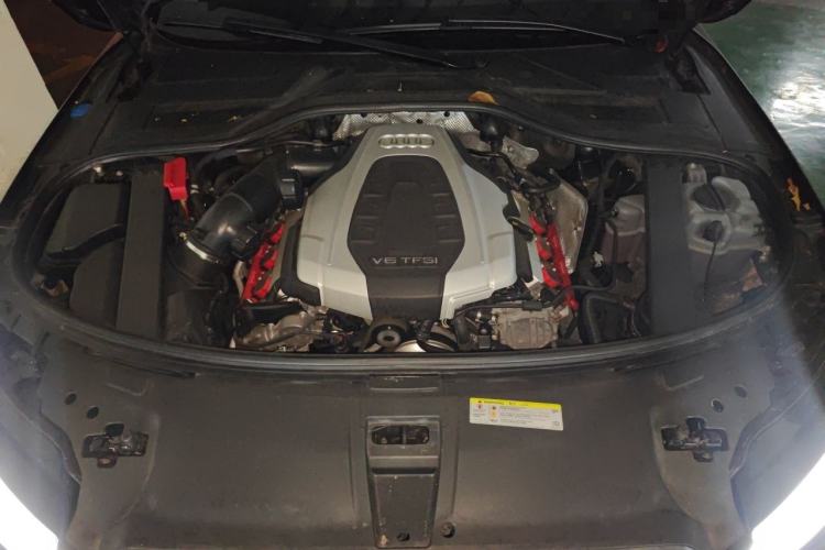 Used Audi A8 2017 A8L 45 TFSI quattro Leading Elite Collection Edition Engine Bay