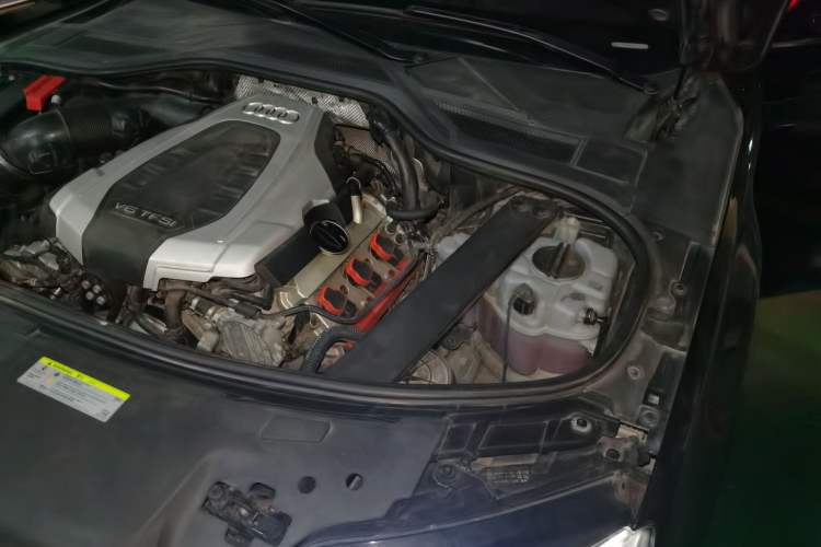 Used Audi A8 2017 A8L 50 TFSI quattro Luxury Model Engine Bay Left