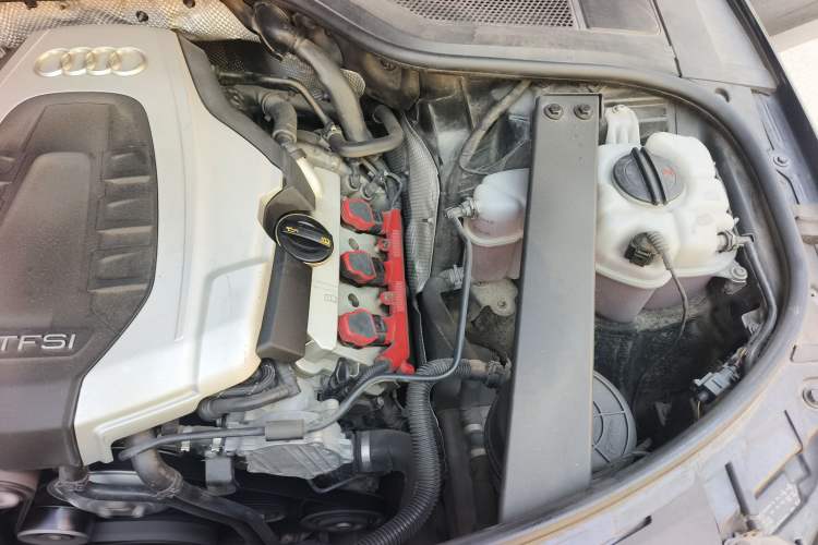 Used Audi A8 2017 A8L 45 TFSI quattro Luxury Model Engine Bay Left