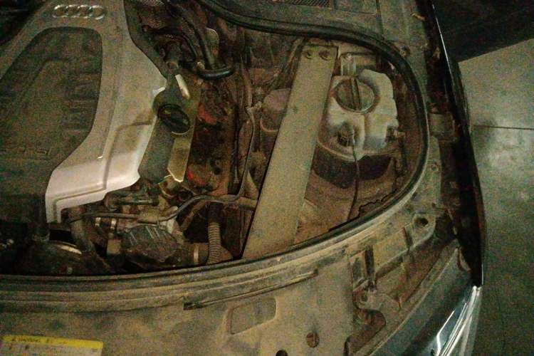 Used Audi A8 2017 A8L 45 TFSI quattro Advanced Edition Engine Bay Left