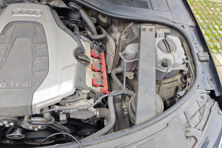 Used Audi A8 2017 A8L 45 TFSI quattro Luxury Model Engine Bay Left