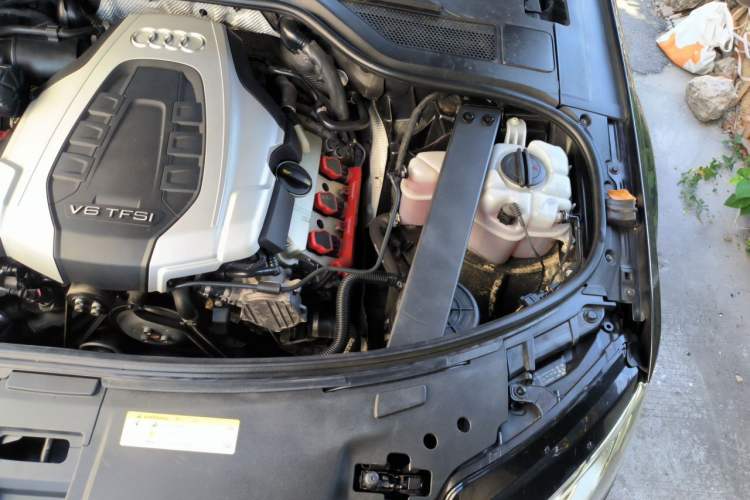 Used Audi A8 2017 A8L 50 TFSI quattro Luxury Model Engine Bay Left