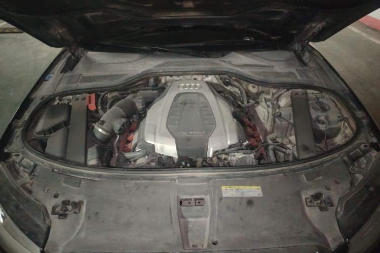 Used Audi A8 2017 A8L 45 TFSI quattro Comfort model Engine Bay