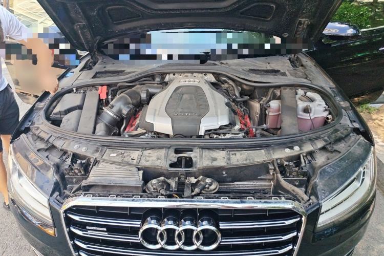 Used Audi A8 2017 A8L 45 TFSI quattro Comfort model Engine Bay