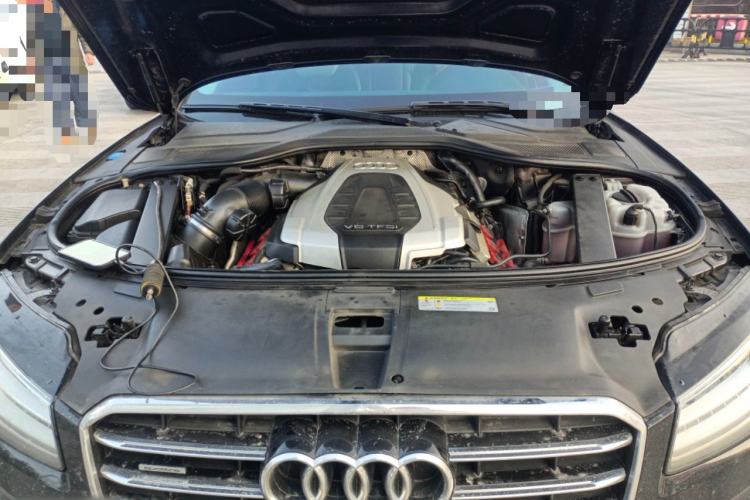Used Audi A8 2017 A8L 45 TFSI quattro Comfort model Engine Bay