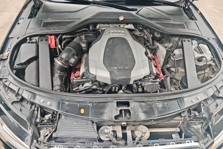 Used Audi A8 2017 A8L 45 TFSI quattro Luxury Model Engine Bay