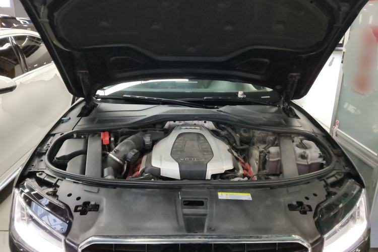 Used Audi A8 2017 A8L 45 TFSI quattro Comfort model Engine Bay