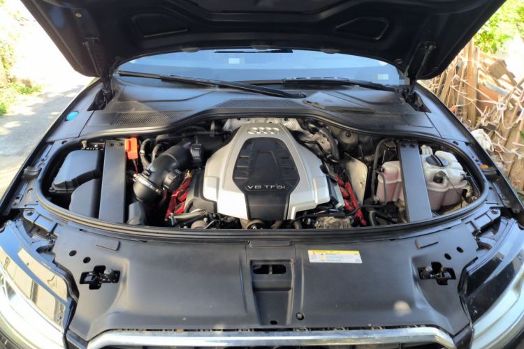 Used Audi A8 2017 A8L 50 TFSI quattro Luxury Model Engine Bay