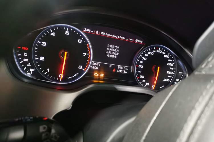 Used Audi A8 2017 A8L 50 TFSI quattro Luxury Model Instrument Cluster