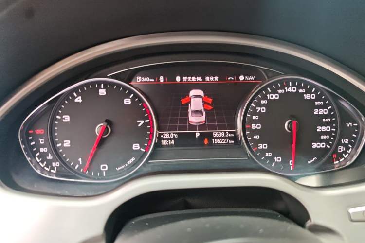 Used Audi A8 2017 A8L 45 TFSI quattro Luxury Model Instrument Cluster