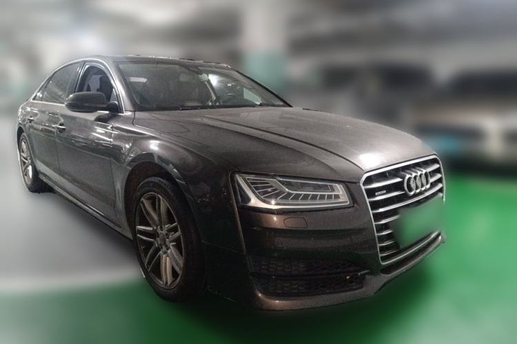 Used Audi A8 2017 A8L 45 TFSI quattro Advanced Edition Front Right 45 Deg