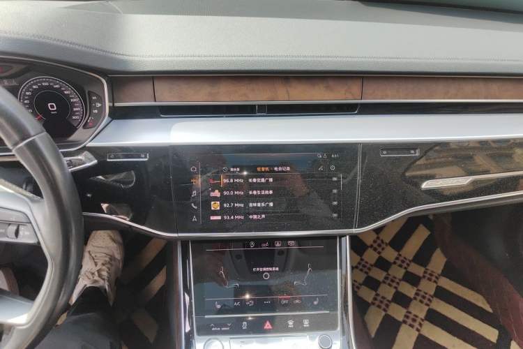 Used Audi A8 2018 A8L 55 TFSI quattro Launch Edition Prestige Model Audio And AC Panel