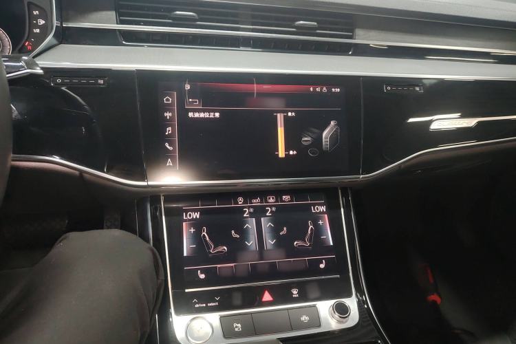 Used Audi A8 2018 A8L 55 TFSI quattro Launch Edition Elite Model Audio And AC Panel