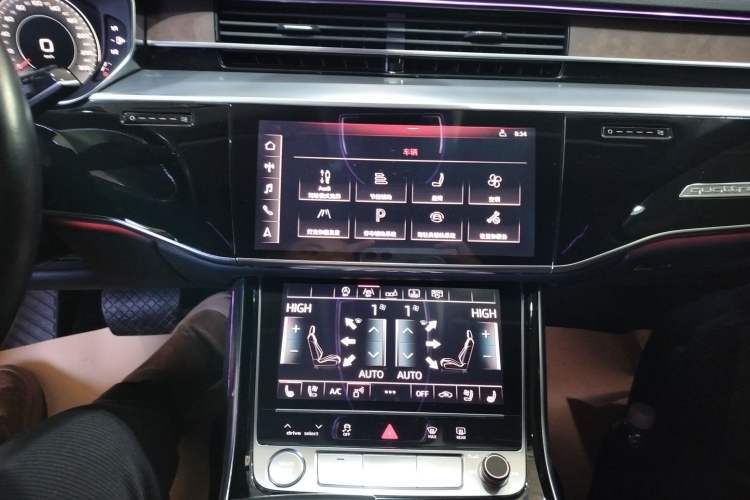 Used Audi A8 2018 A8L 55 TFSI quattro Launch Edition Prestige Model Audio And AC Panel