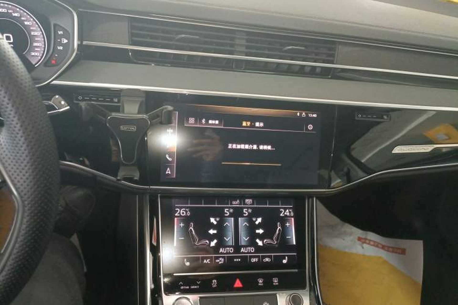 Used Audi A8 2018 A8L 55 TFSI quattro Launch Edition Elite Model Audio And AC Panel