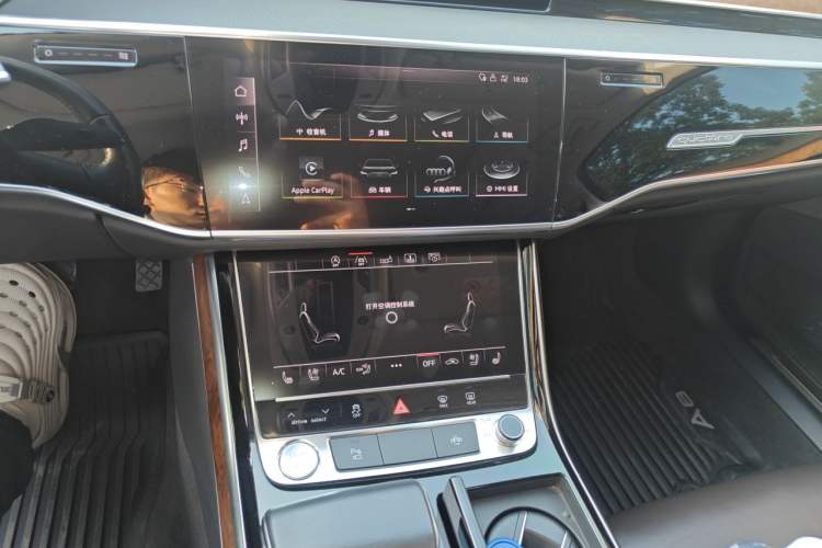 Used Audi A8 2018 A8L 55 TFSI quattro Launch Edition Prestige Model Audio And AC Panel
