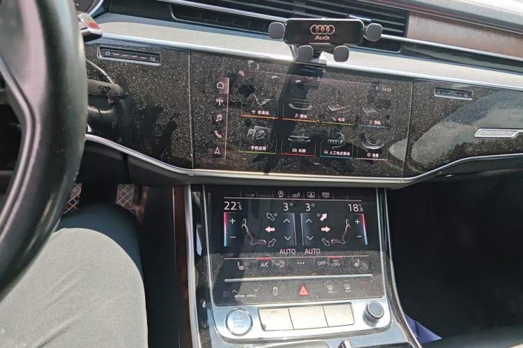 Used Audi A8 2018 A8L 55 TFSI quattro Launch Edition Prestige Model Audio And AC Panel