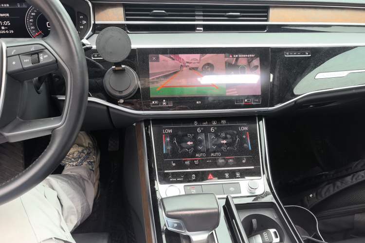 Used Audi A8 2018 A8L 55 TFSI quattro Launch Edition Elite Model Audio And AC Panel