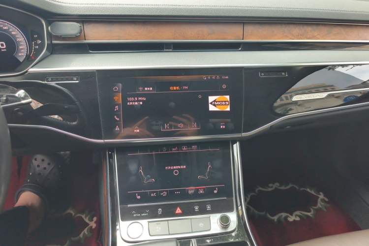 Used Audi A8 2018 A8L 55 TFSI quattro Launch Edition Prestige Model Audio And AC Panel