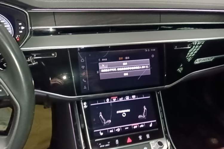 Used Audi A8 2018 A8L 55 TFSI quattro Launch Edition Elite Model Audio And AC Panel