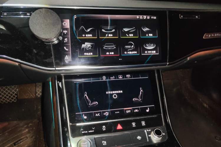 Used Audi A8 2018 A8L 55 TFSI quattro Launch Edition Prestige Model Audio And AC Panel