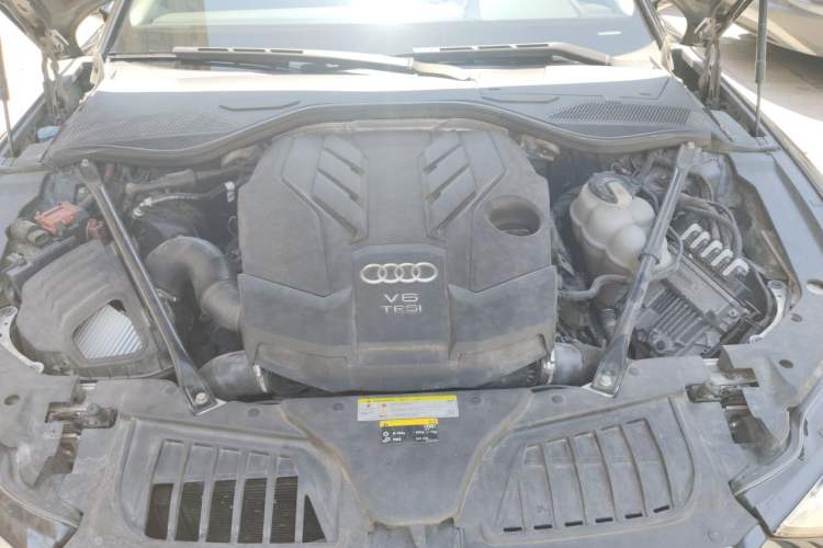 Used Audi A8 2018 A8L 55 TFSI quattro Launch Edition Elite Model Engine Bay