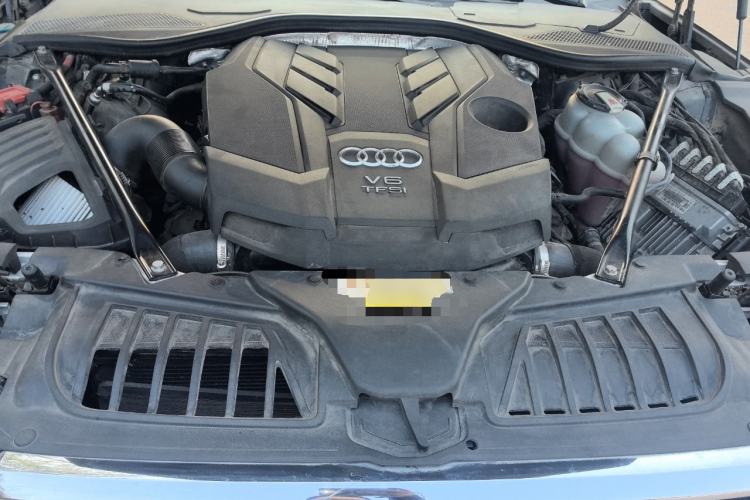 Used Audi A8 2018 A8L 55 TFSI quattro Launch Edition Elite Model Engine Bay
