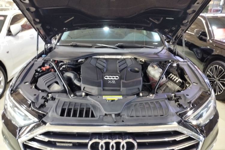 Used Audi A8 2018 A8L 55 TFSI quattro Launch Edition Prestige Model Engine Bay