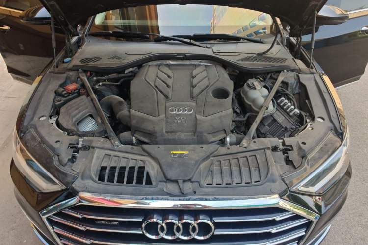 Used Audi A8 2018 A8L 55 TFSI quattro Launch Edition Prestige Model Engine Bay