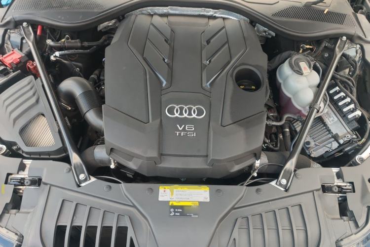 Used Audi A8 2018 A8L 55 TFSI quattro Launch Edition Elite Model Engine Bay