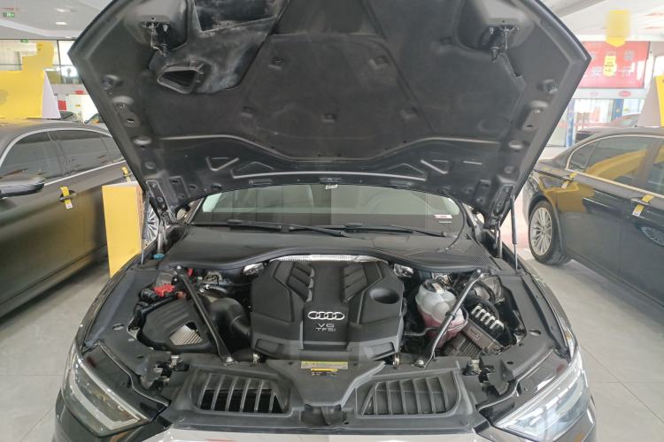 Used Audi A8 2018 A8L 55 TFSI quattro Launch Edition Elite Model Engine Bay