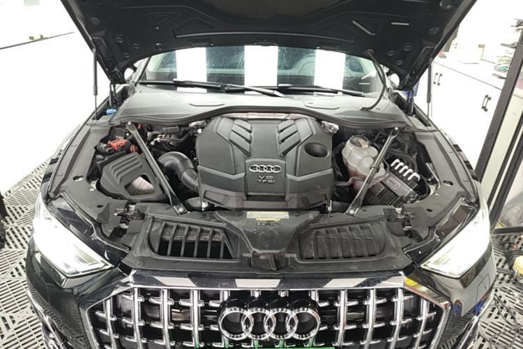Used Audi A8 2018 A8L 55 TFSI quattro Launch Edition Elite Model Engine Bay