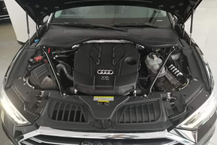 Used Audi A8 2018 A8L 55 TFSI quattro Launch Edition Elite Model Engine Bay