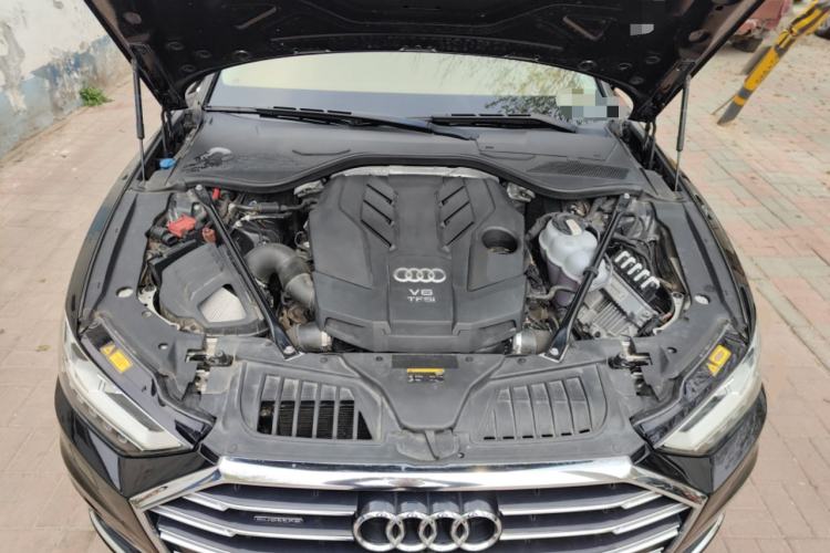 Used Audi A8 2018 A8L 55 TFSI quattro Prestige Edition Engine Bay