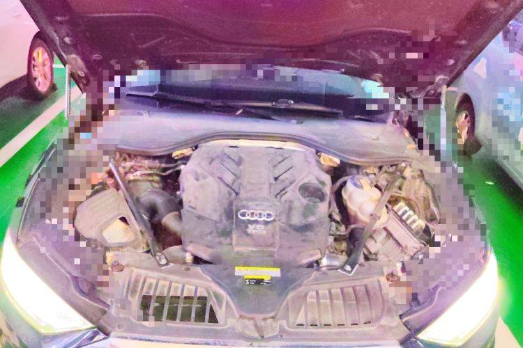 Used Audi A8 2018 A8L 55 TFSI quattro Launch Edition Prestige Model Engine Bay
