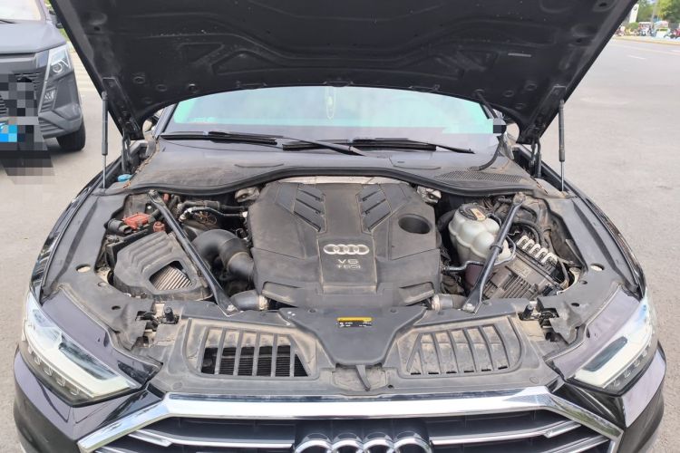 Used Audi A8 2018 A8L 55 TFSI quattro Luxury Edition Engine Bay