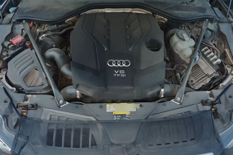 Used Audi A8 2018 A8L 55 TFSI quattro Launch Edition Elite Model Engine Bay