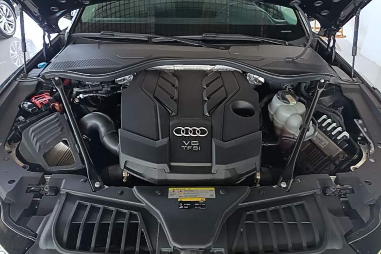 Used Audi A8 2018 A8L 55 TFSI quattro Launch Edition Elite Model Engine Bay