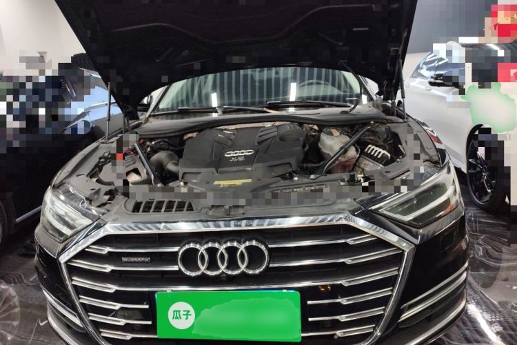 Used Audi A8 2018 A8L 55 TFSI quattro Launch Edition Elite Model Engine Bay