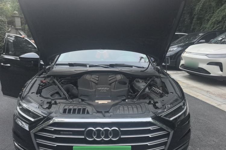 Used Audi A8 2018 A8L 55 TFSI quattro Launch Edition Prestige Model Engine Bay