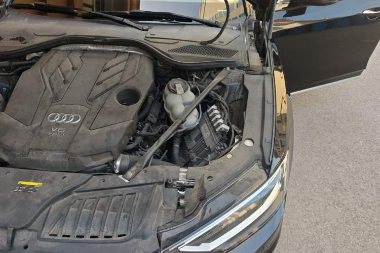 Used Audi A8 2018 A8L 55 TFSI quattro Launch Edition Prestige Model Engine Bay Left