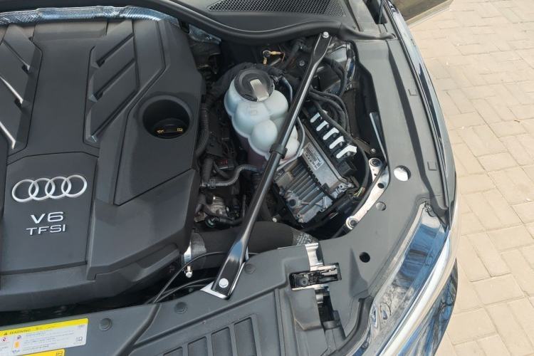 Used Audi A8 2018 A8L 55 TFSI quattro Launch Edition Elite Model Engine Bay Left