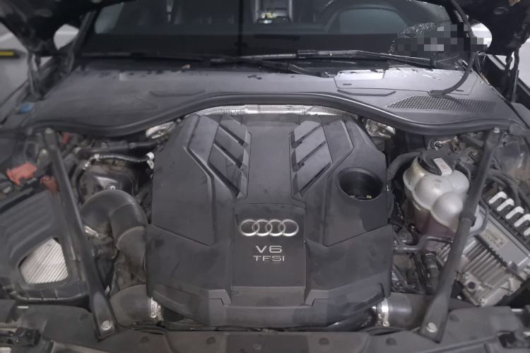 Used Audi A8 2018 A8L 55 TFSI quattro Launch Edition Elite Model Engine Bay