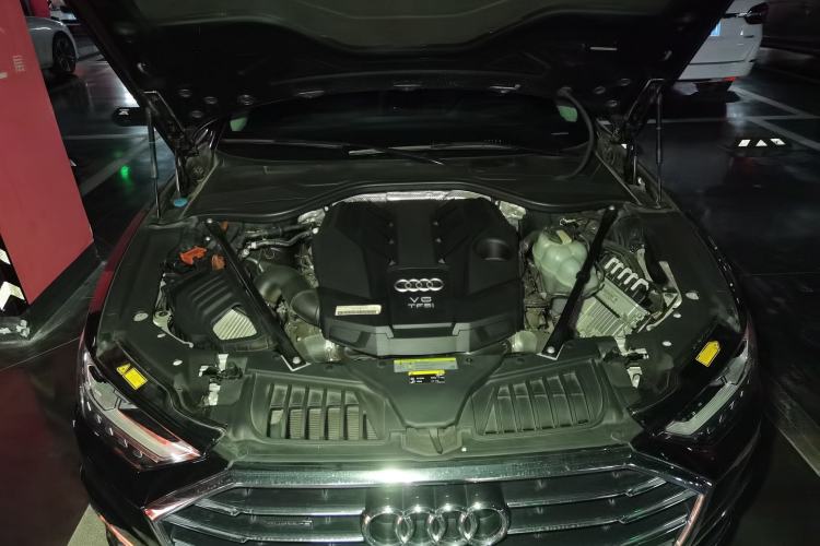 Used Audi A8 2018 A8L 55 TFSI quattro Prestige Edition Engine Bay