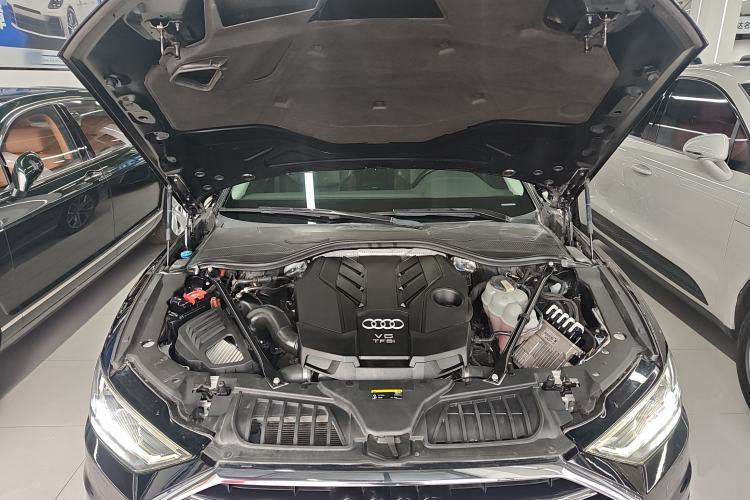 Used Audi A8 2018 A8L 55 TFSI quattro Launch Edition Prestige Model Engine Bay