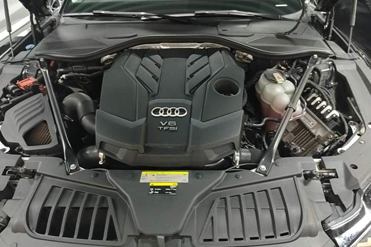 Used Audi A8 2018 A8L 55 TFSI quattro Launch Edition Elite Model Engine Bay